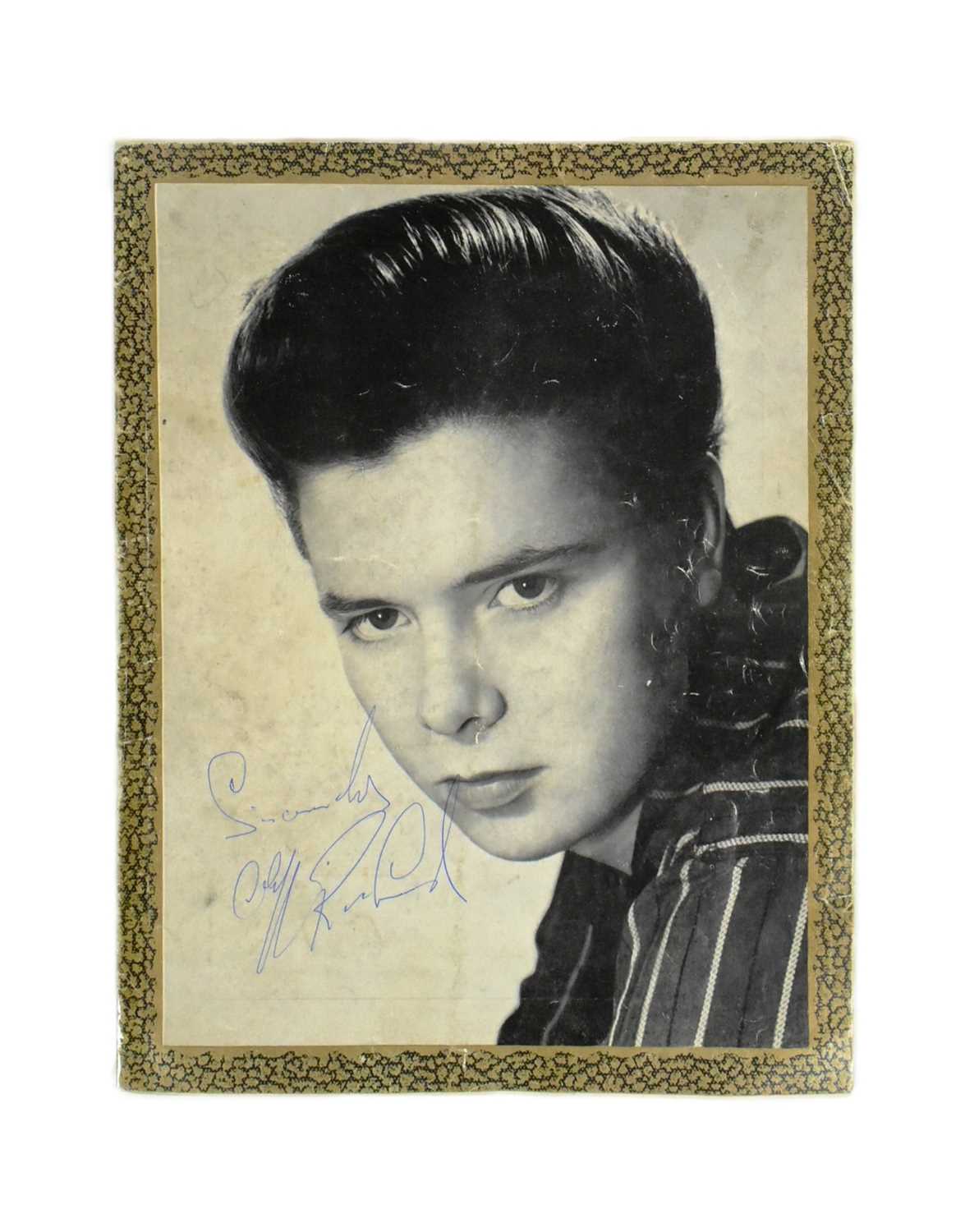 Lot 94 - MUSIC - 1960S CLIFF RICHARD & THE SHADOWS SIGNED PROGRAMME
