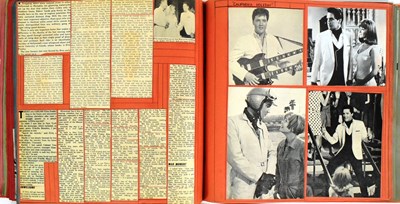 Lot 83 - ELVIS PRESLEY - TWO VINTAGE 1950S SCRAP ALBUMS