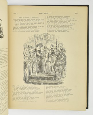 Lot 157 - SHAKESPEARE, WILLIAM. CIRCA 1880S THE LIBRARY SHAKSPEARE SET ILLUSTRATED