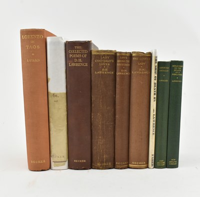 Lot 203 - LAWRENCE, D. H. COLLECTION OF FIRST & EARLY EDITIONS