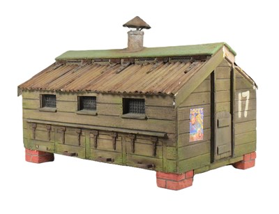 Lot 10 - CHICKEN RUN (2000) - ORIGINAL SCREEN USED PROP CHICKEN COOP / HUT