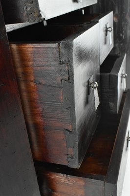 Lot 122 - QING HARDWOOD FIVE-DRWAERS TABLE TOP CABINET 清 杉木桌柜