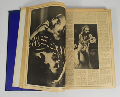 Lot 8 - ROLLING STONE MAGAZINE - LARGE BOUND VOLUMES OF EARLY ISSUES