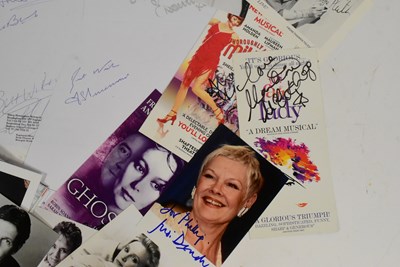 Lot 79 - AUTOGRAPHS - COLLECTION OF ASSORTED AUTOGRAPHS