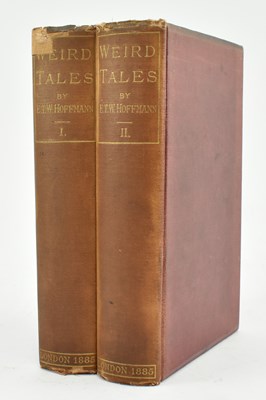 Lot 90 - HOFFMAN, E. T. A. 1885 WEIRD TALES IN TWO VOLUMES SCARCE COLLECTION OF SHORT STORIES