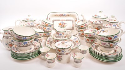 Lot 127 - COPELAND SPODE - 1930S / 40S CHINESE ROSE TEA SERVICE