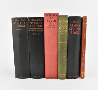 Lot 208 - FIRST EDITIONS. COLLECTION OF EARLY 20TH CENTURY WORKS MAJ. IN ORIG. CLOTH