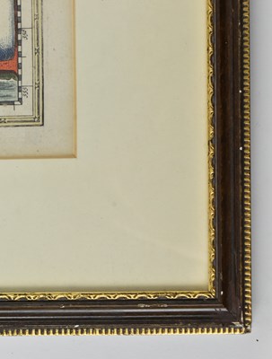 Lot 248 - ICELAND. JANSSON TABULA ISLANDIAE 17TH CENTURY HAND COLOURED ENGRAVED MAP