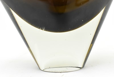 Lot 51 - KAJ FRANCK FOR NUUTAJARVI NOTSJO - OLIVE GREEN VASE