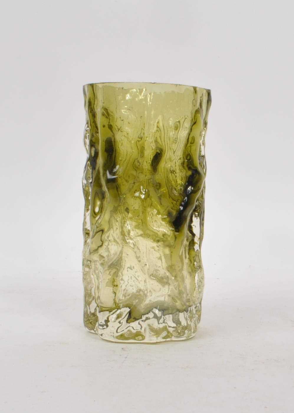 Lot 26 - MID CENTURY WHITEFRIARS BARK MANNER VASE