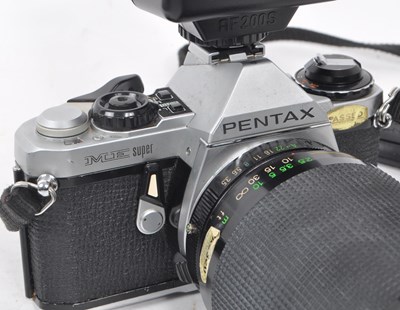 Lot 242 - PENTAX - COLLECTION OF THREE LATE 20TH CENTURY CAMERAS