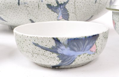 Lot 39 - RIDGWAYS - COLLECTION OF LATE 19TH CENTURY SEMI-PORCELAIN WASH SET PIECES