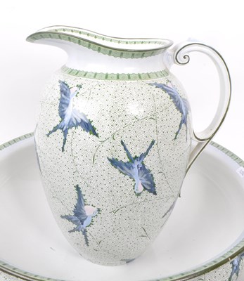Lot 39 - RIDGWAYS - COLLECTION OF LATE 19TH CENTURY SEMI-PORCELAIN WASH SET PIECES