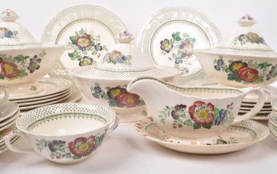 Lot 40 - MASON'S - PATENT IRONSTONE CHINA - 19TH CENTURY DINNER SERVICE PIECES