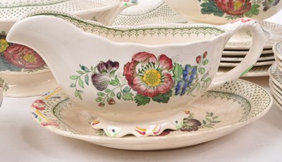 Lot 40 - MASON'S - PATENT IRONSTONE CHINA - 19TH CENTURY DINNER SERVICE PIECES
