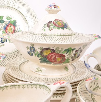 Lot 40 - MASON'S - PATENT IRONSTONE CHINA - 19TH CENTURY DINNER SERVICE PIECES