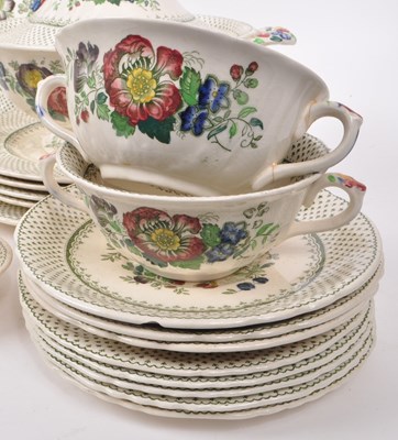 Lot 40 - MASON'S - PATENT IRONSTONE CHINA - 19TH CENTURY DINNER SERVICE PIECES