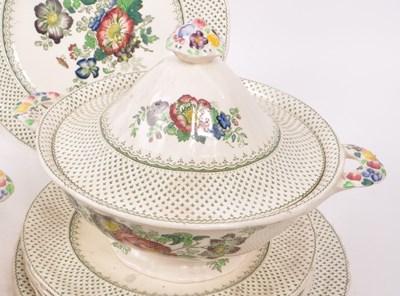 Lot 40 - MASON'S - PATENT IRONSTONE CHINA - 19TH CENTURY DINNER SERVICE PIECES