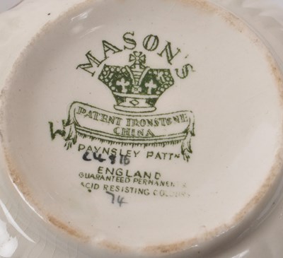 Lot 40 - MASON'S - PATENT IRONSTONE CHINA - 19TH CENTURY DINNER SERVICE PIECES