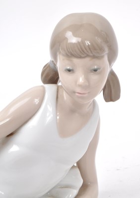 Lot 36 - NAO - LLADRO - THREE CONTEMPORARY PORCELAIN DANCER FIGURINES