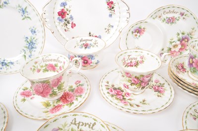 Lot 44 - ROYAL ALBERT - COLLECTION OF VINTAGE 1950S CHINA TEA SERVICE PIECES