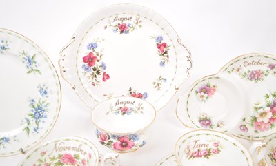 Lot 44 - ROYAL ALBERT - COLLECTION OF VINTAGE 1950S CHINA TEA SERVICE PIECES