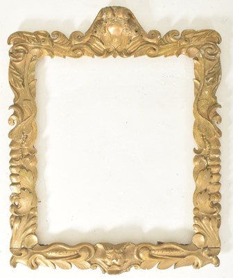 Lot 555 - CHARLES II 17TH CENTURY SUNDERLAND GILT GESSO WOOD PICTURE FRAME