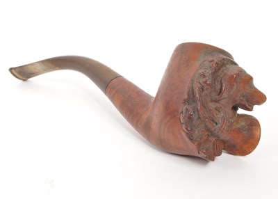 Lot 218 - ROGER VINCENT - VINTAGE BRUYERE WOOD SMOKING PIPE