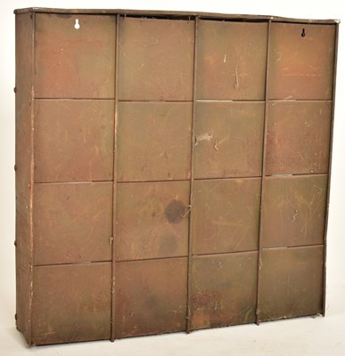 Lot 512 - VINTAGE 20TH CENTURY INDUSTRIAL PIGEON HOLE CABINET