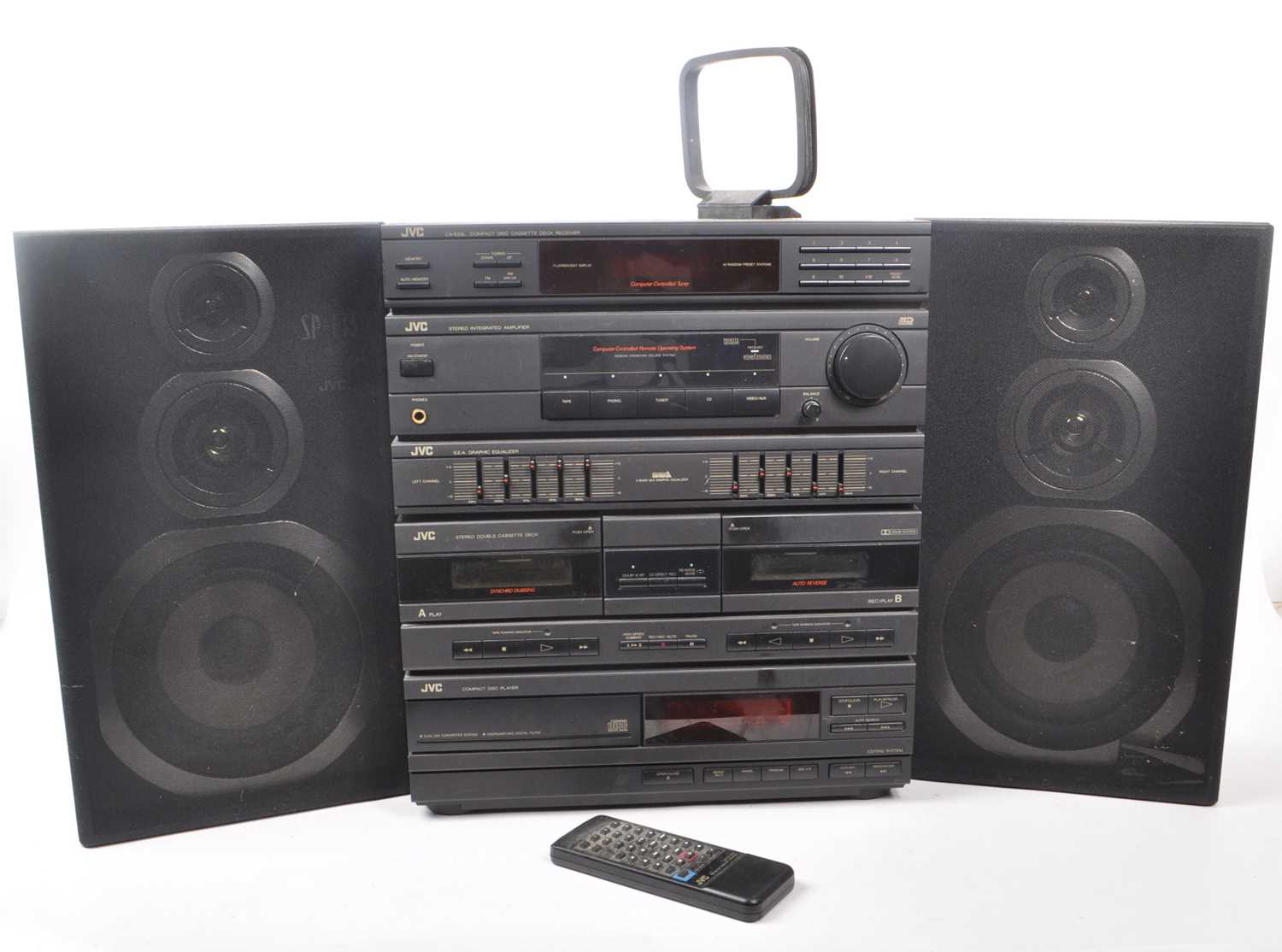 Lot 448 - JVC - VINTAGE LATE 20TH CENTURY STACKING