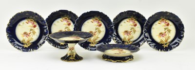 Lot 177 - E. GERARD ET DUFRAIUSEIX LIMOGES PORCELAIN PART DINNER SERVICE