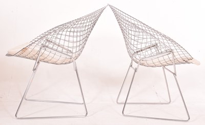 Lot 558 - HARRY BERTOIA FOR KNOLL (AFTER) - PAIR OF DIAMOND CHAIRS