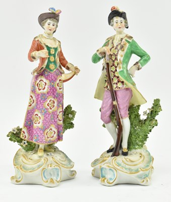 Lot 193 - PAIR OF 19TH CENTURY SAMSON BOCAGE FIGURINES