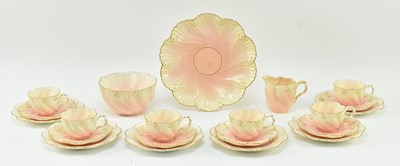 Lot 188 - COALPORT - EDWARDIAN FINE BONE CHINA PART TEA SERVICE