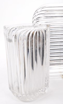 Lot 51 - VILLEROY & BOCH - TWO VINTAGE 20TH CENTURY CRYSTAL GLASS PIECES