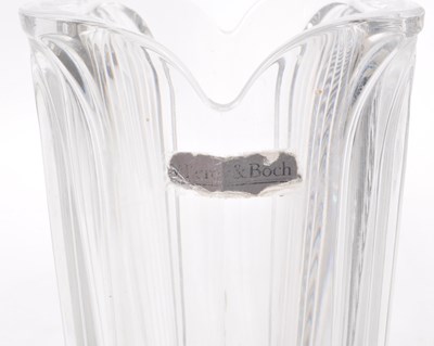 Lot 51 - VILLEROY & BOCH - TWO VINTAGE 20TH CENTURY CRYSTAL GLASS PIECES