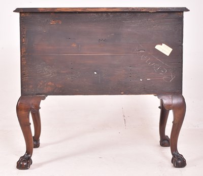 Lot 506 - 18TH CENTURY QUEEN ANNE WALNUT INLAID LOWBOY
