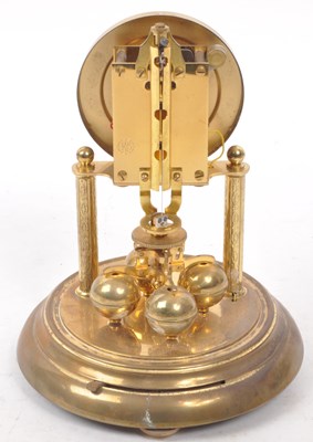 Lot 286 - CAPITAL - VINTAGE 20TH CENTURY BRASS ANNIVERSARY CLOCK
