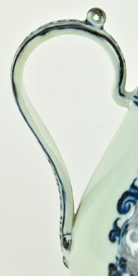 Lot 101 - MING XUANDE MARKED BLUE AND WHITE "PHOENIXES" EWER 宣德款 青花凤纹执壶