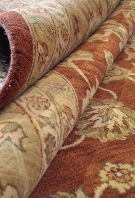 Lot 495 - EARLY 20TH CENTURY PERSIAN SAROUCK MER CARPET RUG