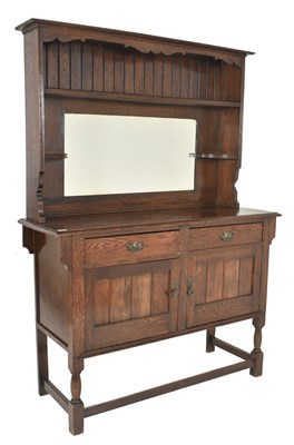 Lot 587 - G. HARDY & CO LTD - 20TH CENTURY OAK WELSH DRESSER