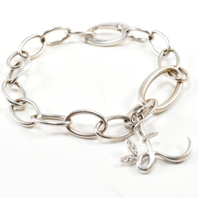 Lot 126a - BOODLES & DUNTHORNE BRACELET WITH PENDANT