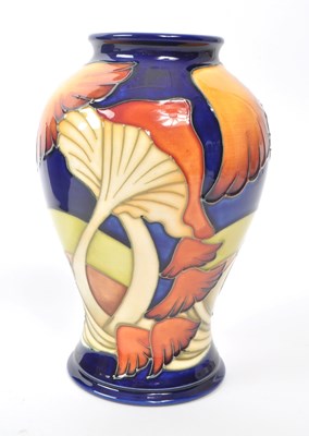 Lot 72 - MOORCROFT - MODERN CERAMIC VASE IN THE PARASOL DANCE PATTERN
