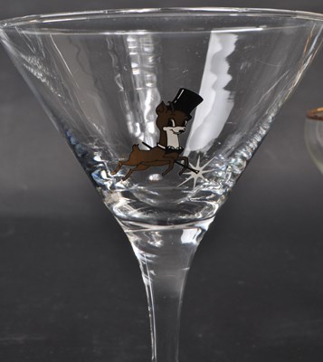 Lot 81 - BABYCHAM - EIGHT MID CENTURY GLASSES