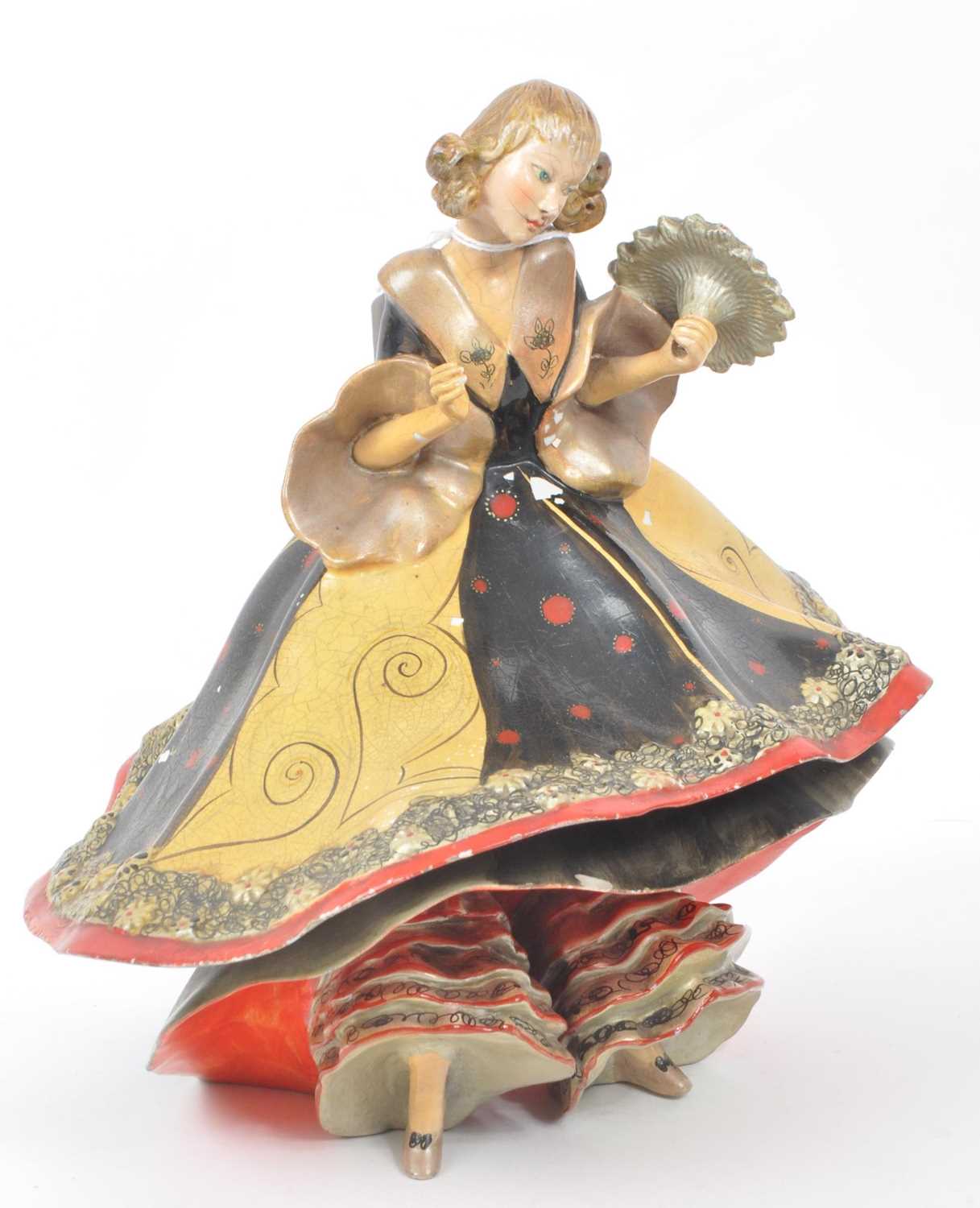 Lot 84 - WADE - 1930S ART DECO DAISETTE FIGURE