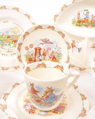 Lot 85 - ROYAL DOULTON - BUNNYKINS - COLLECTION OF CHINA DISPLAY PLATES