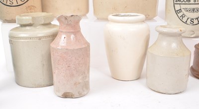 Lot 89 - COLLECTION OF STONEWARE & GLASS BOTTLES