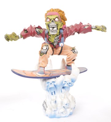 Lot 95 - PIRANHA STUDIOS - EXTREME ZOMBIES - COLLECTION OF FOUR RESIN FIGURES