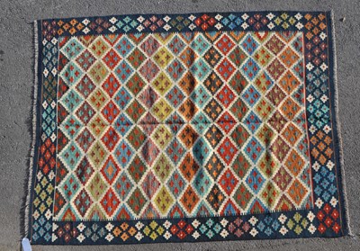 Lot 939 - VINTAGE 20TH CENTURY ANATOLIAN TURKISH KILIM FLOOR RUG