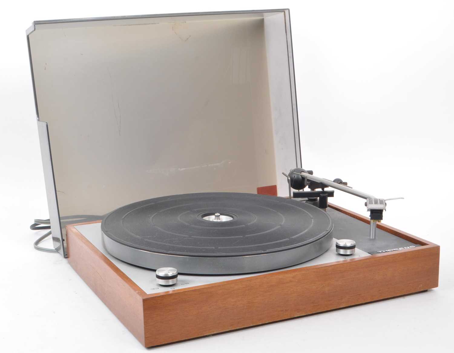 Lot 441 - THORENS - TD150 - VINTAGE 1965 TURNTABLE RECORD PLAYER
